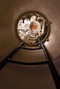 German submarine - inside of conning tower