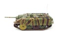 German tank E-10 scale model Royalty Free Stock Photo