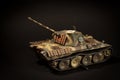 German tank pz.kpfw.V Panther D Royalty Free Stock Photo