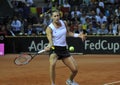 German tennis player Andrea Petkovic in action