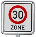 German traffic sign