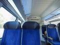 German train interior Royalty Free Stock Photo
