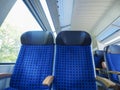 German train interior Royalty Free Stock Photo