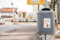 German trash can Royalty Free Stock Photo