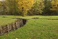 German trenches WWI - Bayernwald