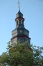 German Village Church Onion Dome Tower