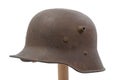 German World War One Stahlhelm military helmet on white background Royalty Free Stock Photo