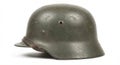 German World War Two (Stahlhelm M1942) military helmet Royalty Free Stock Photo