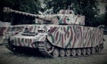 The German WW Panzer IV tank Royalty Free Stock Photo