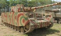 The German WW Panzer IV tank Royalty Free Stock Photo