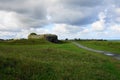 German WWII Gun Battery at Longues-sur-Mer, Normandie, France Royalty Free Stock Photo