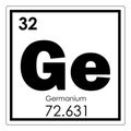 Germanium chemical element Royalty Free Stock Photo