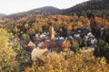 Germany: The village Badenweiler in the Black Forest of Baden WÃÂ¼rtemberg Royalty Free Stock Photo