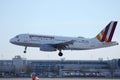 Germanwings plane approaching the airport