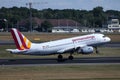 Germanwings plane taking off from airport