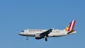 Germanwings plane in the sky