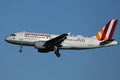 Germanwings plane in the sky