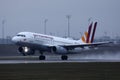 Germanwings plane taking off from Munich airport