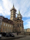 Germany, Bavaria, the city of Bamberg. Bamberg Cathedral of St. Peter and St. George