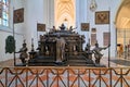 Germany Bavaria Munich. Frauenkirche. The Dom. Cenotaph of Emperor Louis IV by Hans Krumpper