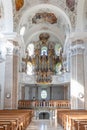 Germany Bavaria Romantic Road. Fussen. Heilig-Geist-Spitalkirche - Holy Spirit Hospital Church Royalty Free Stock Photo