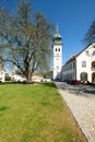 Germany Bavaria Romantic Road. Rottenbuch. Maria Geburt Church