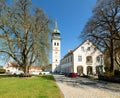 Germany Bavaria Romantic Road. Rottenbuch. Maria Geburt Church