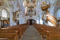 Germany Bavaria Romantic Road. Rottenbuch. Maria Geburt Church