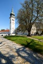 Germany Bavaria Romantic Road. Rottenbuch. Maria Geburt Church