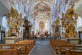 Germany Bavaria Romantic Road. Rottenbuch. Maria Geburt Church