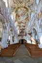 Germany Bavaria Romantic Road. Rottenbuch. Maria Geburt Church