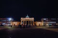 Germany. Berlin. Brandenburg Gate. February 17, 2018 Royalty Free Stock Photo