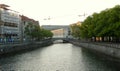 Germany, Berlin, Bundesstrasse, Palace Bridge, view of the Spree Royalty Free Stock Photo