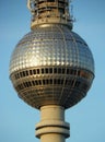 Germany, Berlin, Bundesstrasse, view of Berlin TV tower Royalty Free Stock Photo