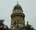 Germany, Berlin, Gendarmenmarkt, French cathedral (Franzosischer Dom), view of the main dome of the church