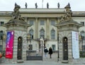 Germany, Berlin, Humboldt University of Berlin (Humboldt-Universitat zu Berlin), entrance to the university Royalty Free Stock Photo