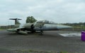 Germany, Berlin, Museum of military history, single-engine, supersonic interceptor aircraft Lockheed TF-104G Starfighter