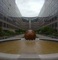 Germany, Berlin, Shoga GmbH, Ball fountain