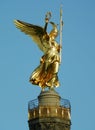 Germany, Berlin, Victory Column, the statue of Victoria Royalty Free Stock Photo