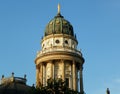 Germany, Berlin, view of the dome of the New Church from the Charlottenstrasse Royalty Free Stock Photo