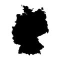 Germany blind map