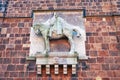 Germany. Decorative elements of the buildings of Bremen. February 14, 2018