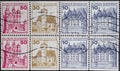 GERMANY - CIRCA 1977: a postage stamp from Germany, showing historical castles in Germany. Overprint stamp booklet Royalty Free Stock Photo
