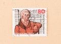 GERMANY - CIRCA 1970: A stamp printed in Germany shows Carl Maria von Weber, circa 1970 Royalty Free Stock Photo