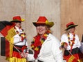 Germany, Cologne, February 15th 2015 14 o` clock and 2 minutes Carnival, school and quarter Procession parades, participants in