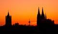 Germany, Cologne, Skyline Royalty Free Stock Photo