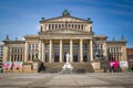 Germany; The concert hall in Berlin located at Gendarmenmarkt. Konzerthaus