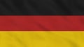 Germany Crumpled Fabric Flag Intro.