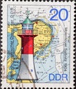 GERMANY, DDR - CIRCA 1975 : a postage stamp from Germany, GDR showing a