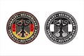 Germany deutschland vector design logo